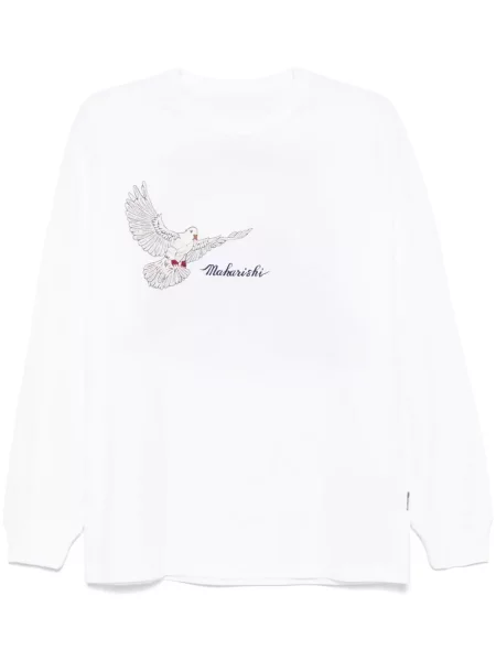 Tricou Maharishi alb