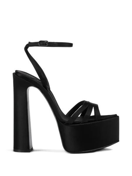 Sandale Le Silla cu platformă negru