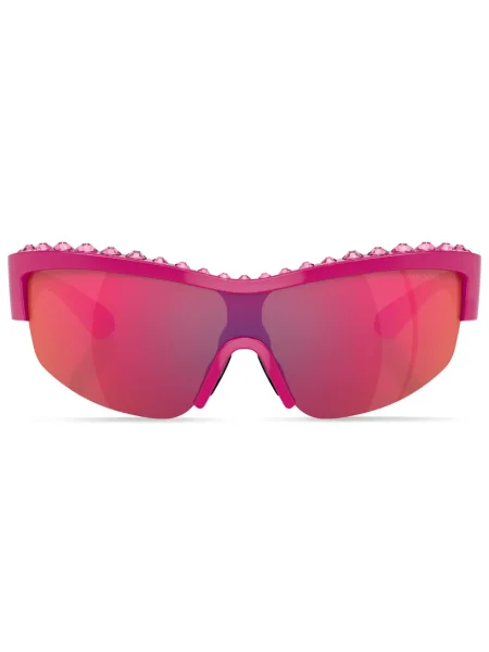 Ochelari de soare Swarovski de cristal roz