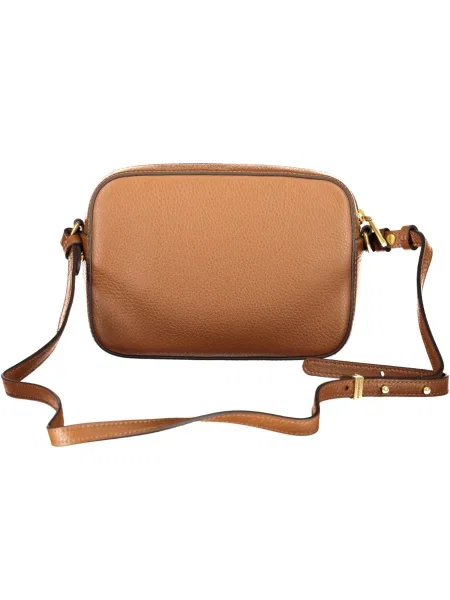 Geanta crossbody Coccinelle din piele maro