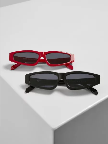 Urban Classics Ochelari de soare Lefkada roșu negru