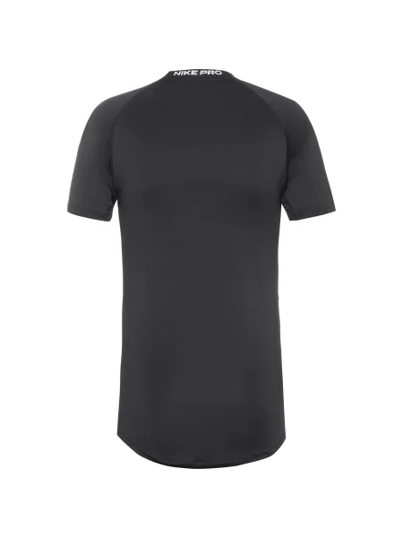 NIKE Tricou funcțional negru alb