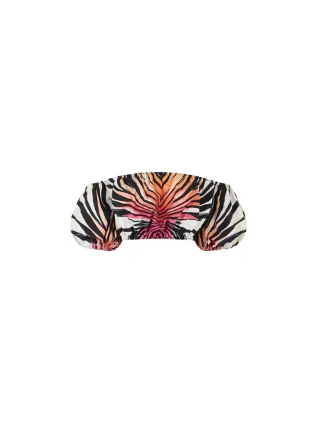 Top Roberto Cavalli z nadrukiem
