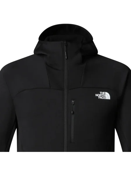 Geacă The North Face din fleece negru