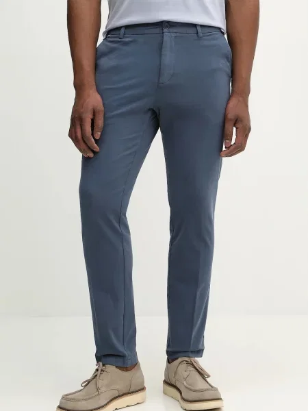 BOSS chino kalhoty s modré