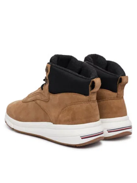Tommy Hilfiger Sportcipők Hilfiger Sde Warm Hybrid Chukka barna