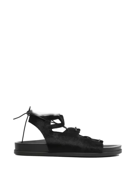 Sandale Ancient Greek Sandals cu șireturi din dantelă negru