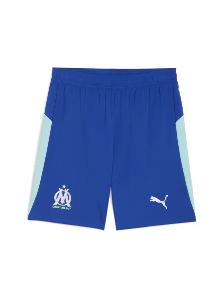 PUMA szorty Olympique Marsylia Sport Vivid Niebieski/Azure S niebieskie