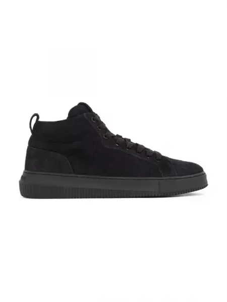 CALVIN KLEIN JEANS De piele sneakers negru
