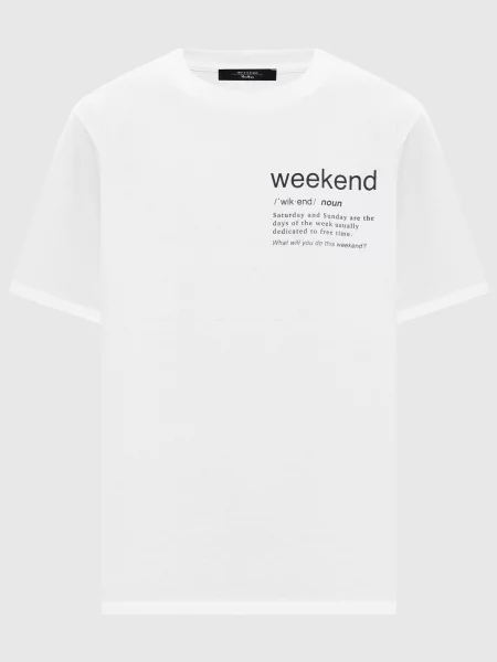 Футболка TENUE Max Mara Weekend біла