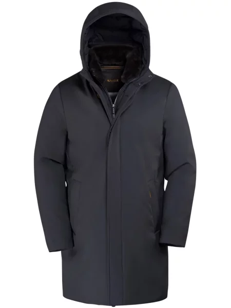 Palton Moorer albastru