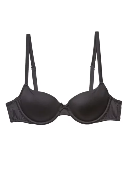 Sutien Fleur Du Mal din satin negru