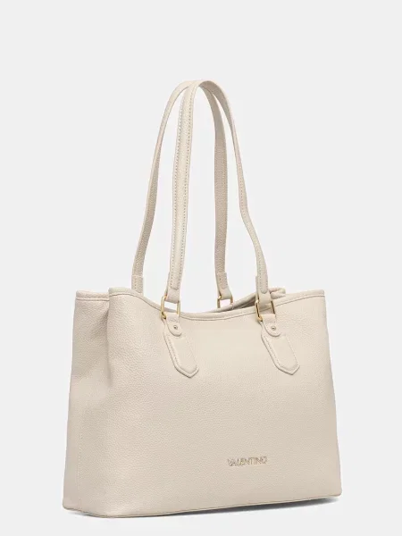 Geantă shopper Valentino din piele bej