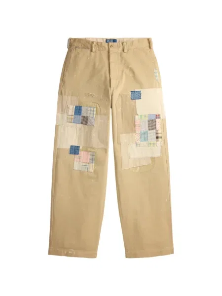 Șosete Polo Ralph Lauren cu buzunare aplicate stretch clasici maro