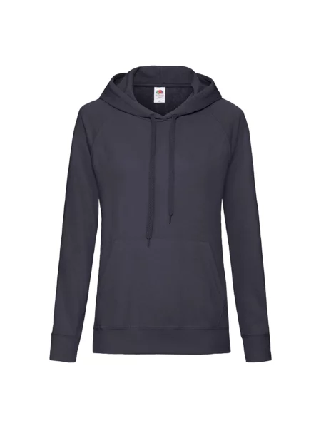 Jopica Fruit Of The Loom s kapuco črna