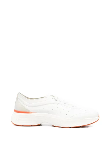 Sneakerși Santoni alb