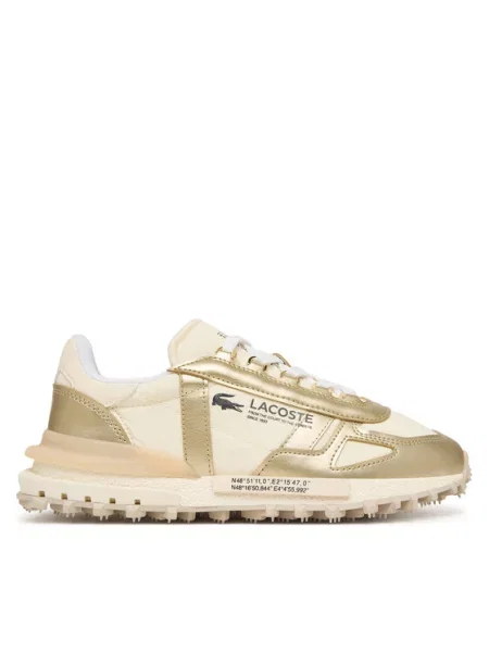 Sneakerși Lacoste bej