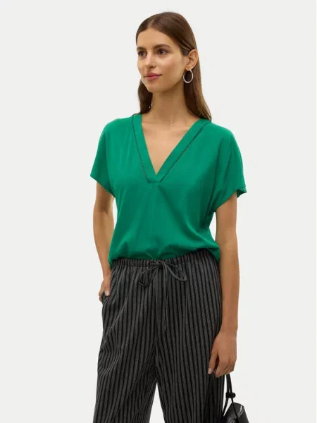 Vero Moda Majica Bella zelena