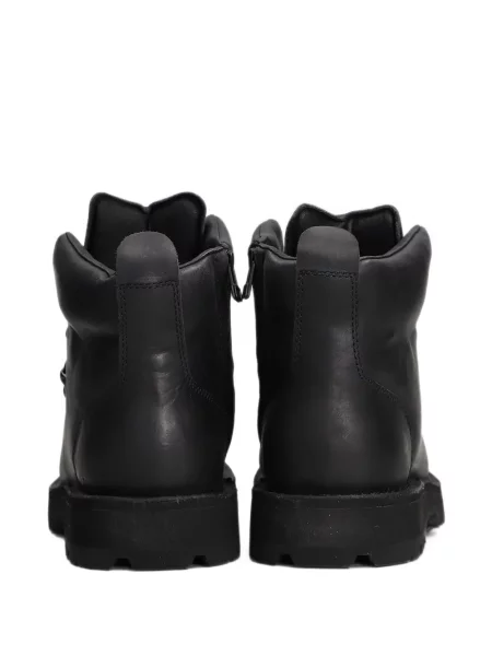 Боти до глезена Yohji Yamamoto с връзки с дантела черно