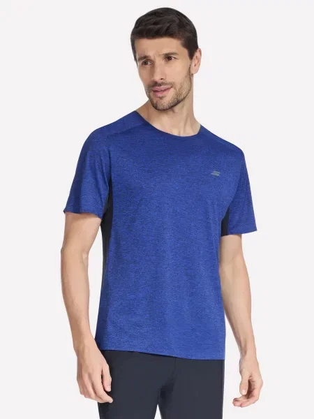 Футболка спортивна Skechers синій