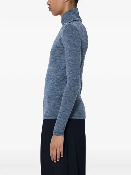 Top Jil Sander tricotate gri