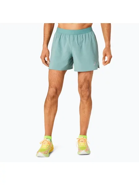 Мъжки къси панталони за бягане ASICS Road celadon зелено