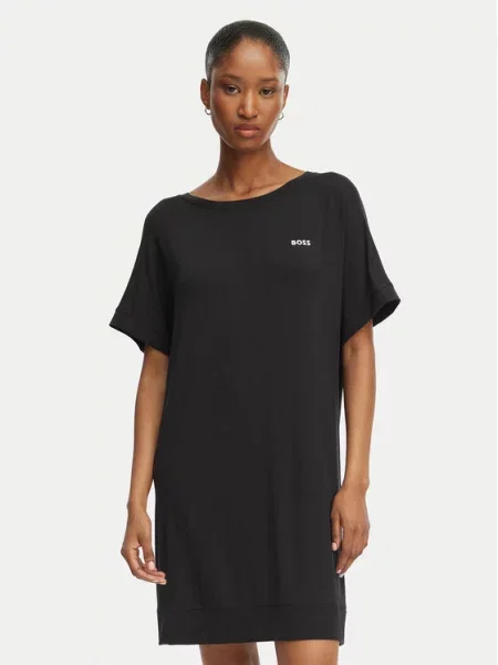 Ночная рубашка Boss черная