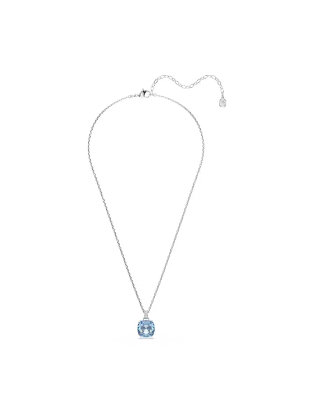 Swarovski naszyjnik z zawieszką metalowy z kryształem Swarovski MILLENIA niebieski