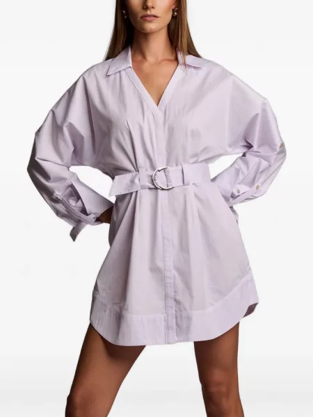Rochie mini Hevron violet
