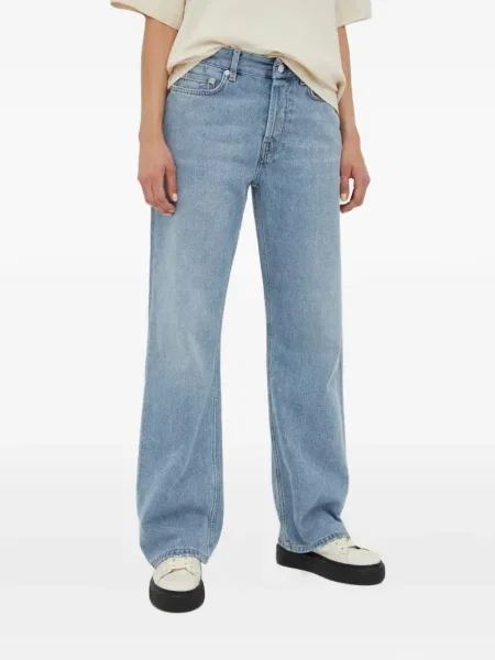 Pantaloni Won Hundred zdrențuiți albastru