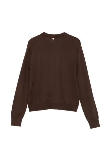 Stras cardigan Liu Jo cu model argyle maro