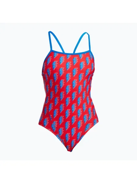 Női Funkita Single Strap egyrészes fürdőruha Hot Volt. Méret: 12 AUS