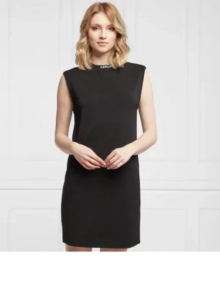 Karl Lagerfeld Rochie negru