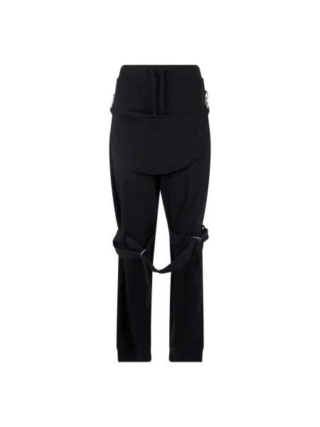 Spodnie Moschino czarne