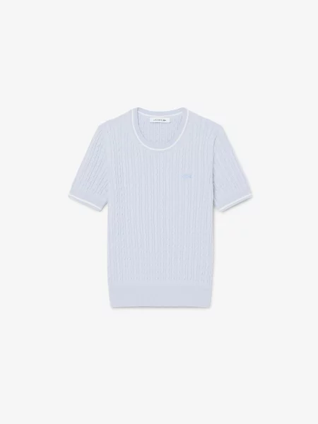 Футболка Lacoste голубая