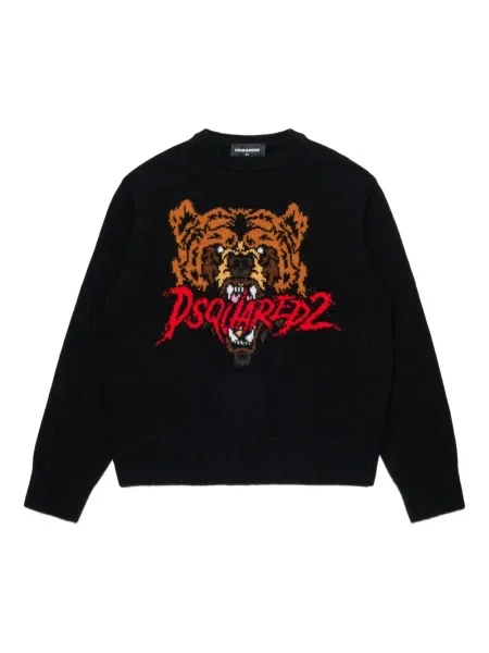 Sweter dziecięcy Dsquared2 czarny