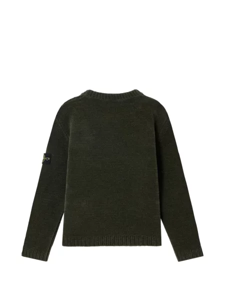Sweter dziecięcy Stone Island zielony