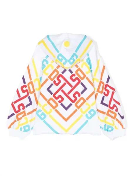 Bluza z kapturem dziecięca Gcds biała