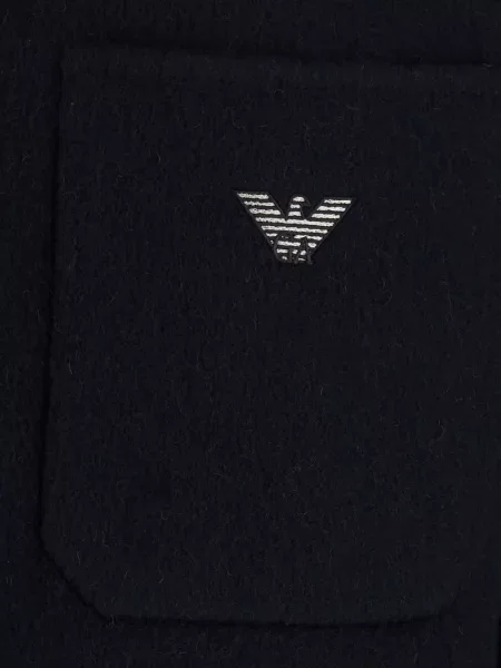 Geacă Emporio Armani cu autograf albastru