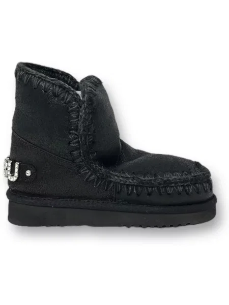 Pantofi Mou din piele negru
