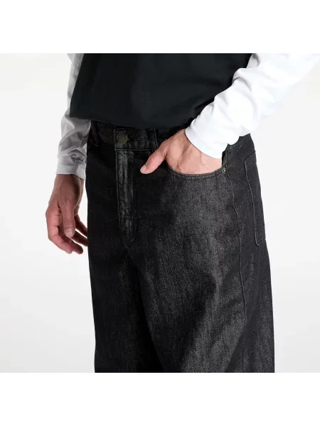 Дънки Urban Classics Jeans Black Acid Washed черно