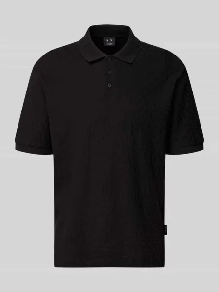 Armani Exchange polo czarna