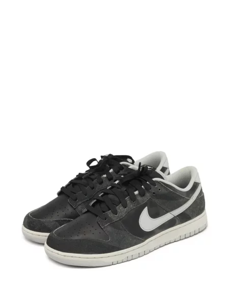 Sneakerși Nike Dunk cu model zebră retro negru