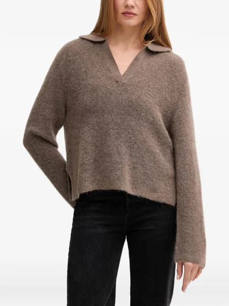 Polo Mos Mosh tricotate maro