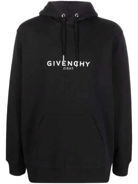 Hoodie Givenchy με σχέδιο μαύρο