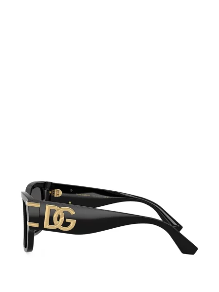 Слънчеви очила Dolce & Gabbana Eyewear с автограф черно