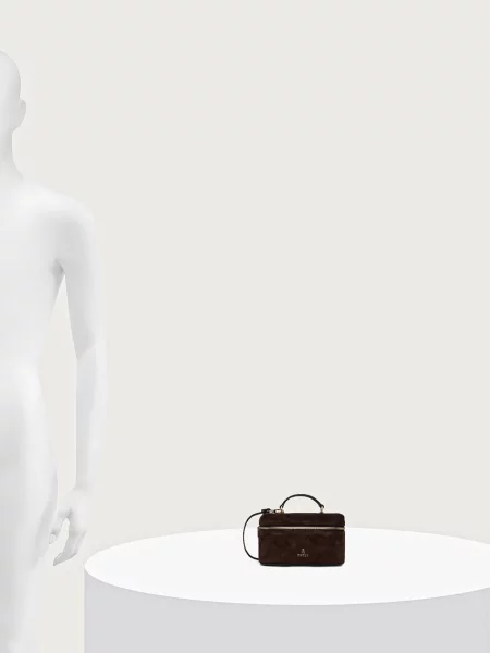 Furla сумка крос-боді замшева Camelia Micro