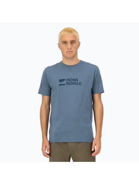 Tricou pentru bărbați Mons Royale Icon goblin blue albastru