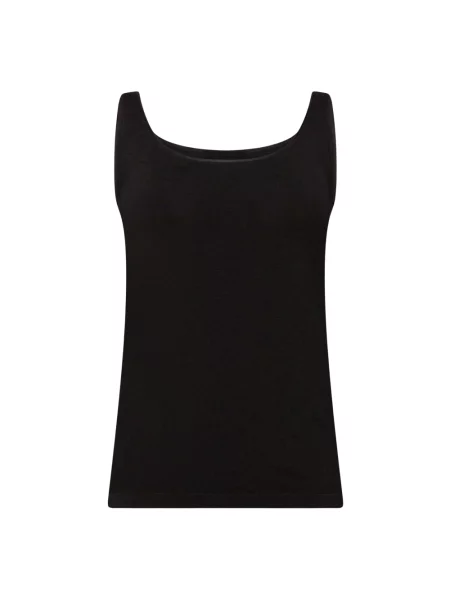Dzianinowy top Wolford czarny
