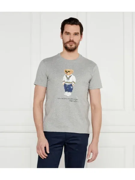 POLO RALPH LAUREN Póló | Custom slim fit szürke